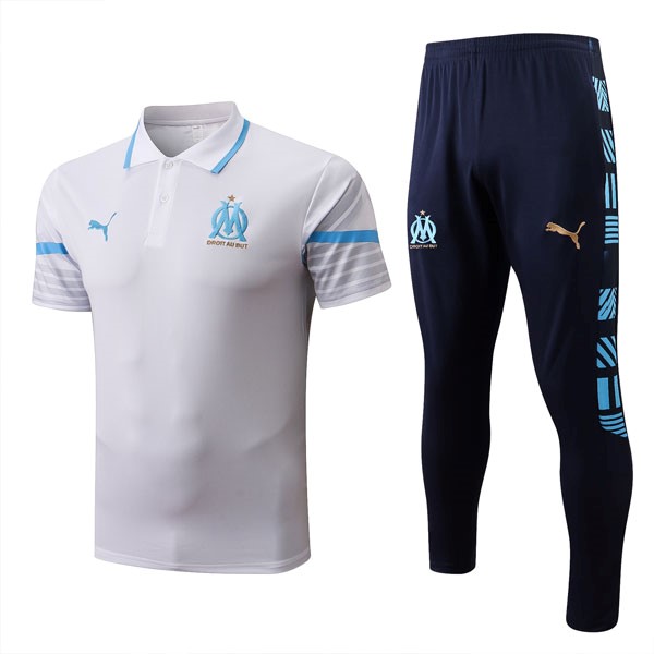 Polo Marseille Komplett-Set 2022-2023 Weiß